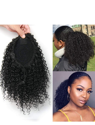 Drawstring ponytail